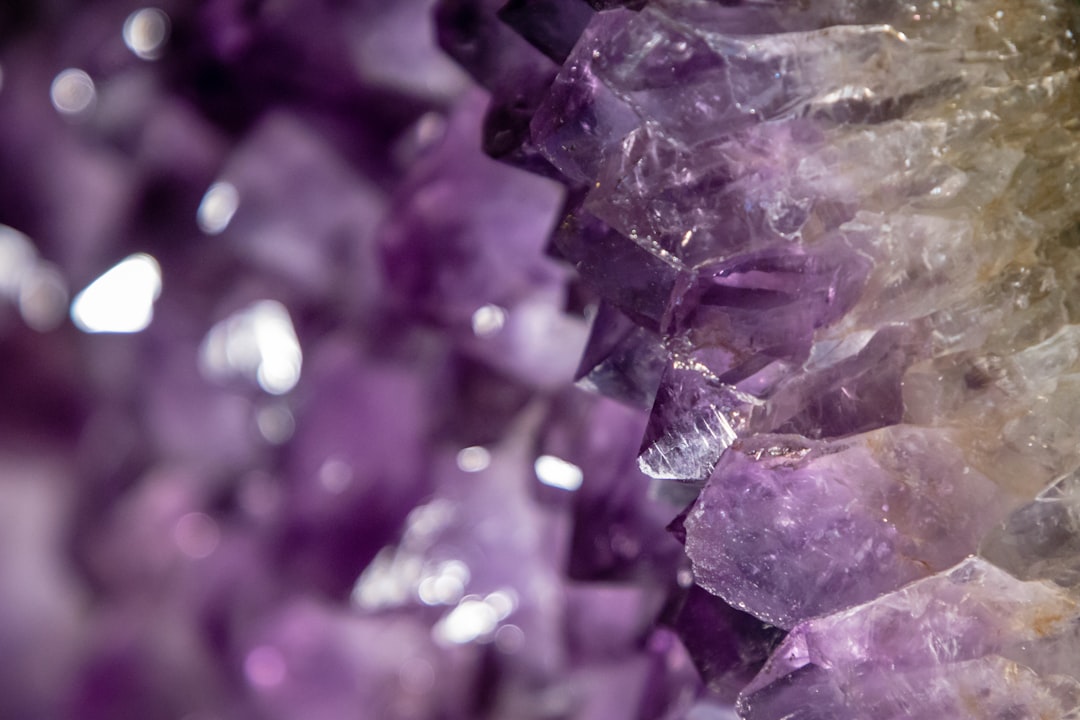 Photo Amethyst crystal